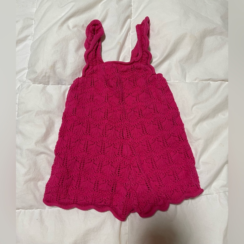 Zara knitted romper